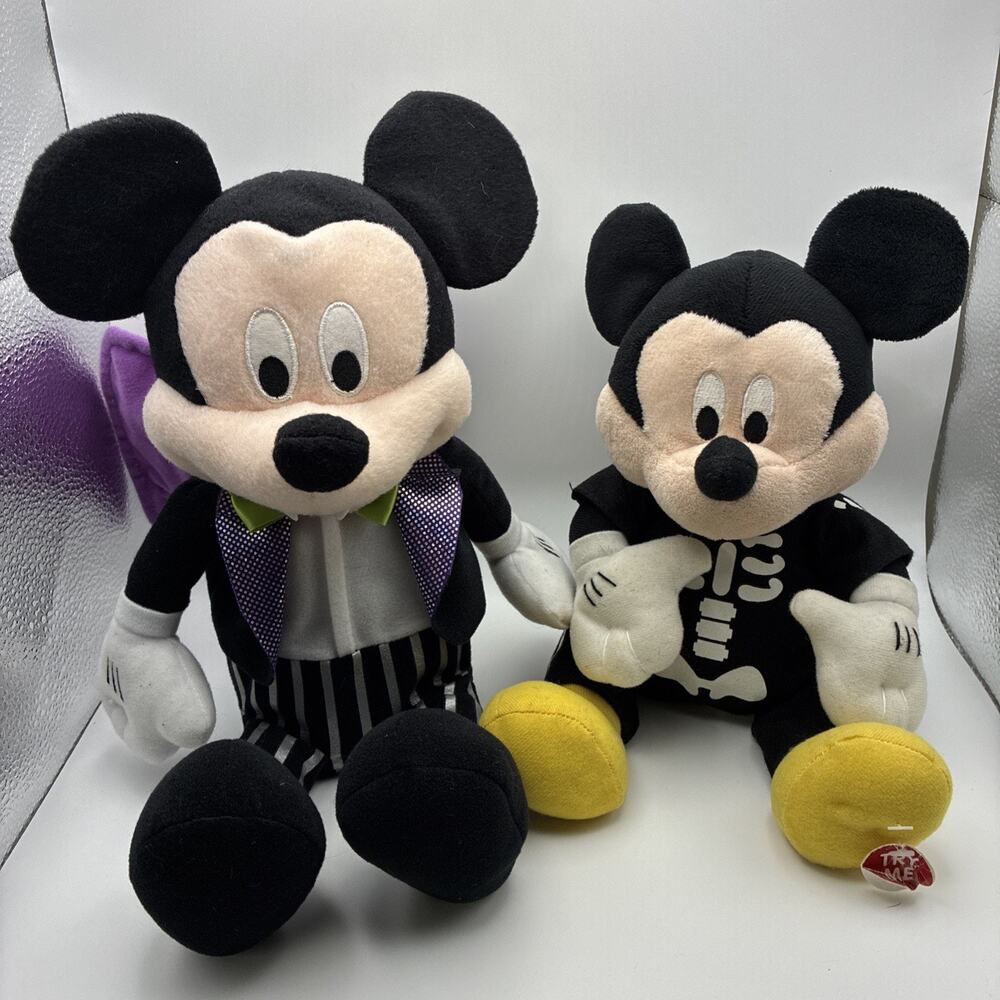 Mickey Mouse Dracula Musical Mickey Mouse Skeleton Singing Disney Halloween